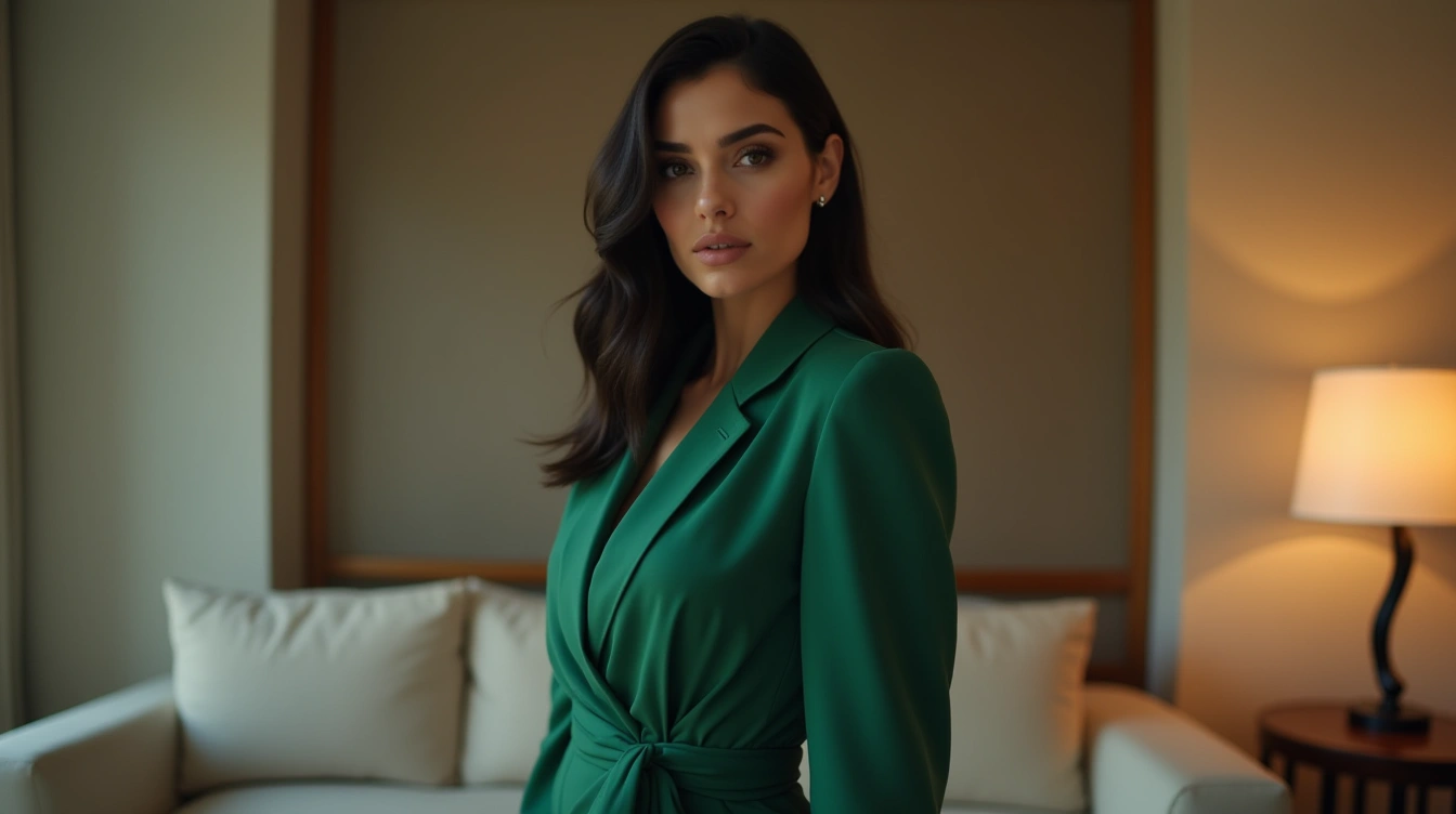 Vos questions sur la robe blazer verte